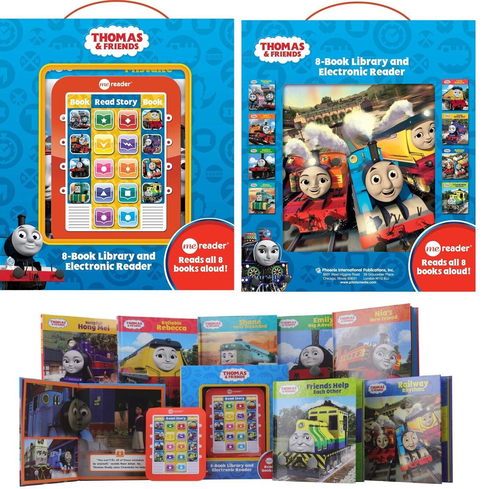 Thomas & Friends Me Reader Electronic Reader and 8 Sound Book Library Train