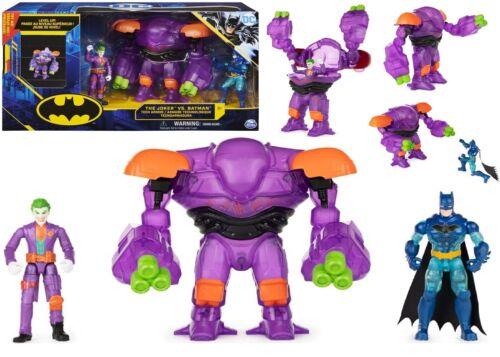 Batman 4 Inch Mega Gear 2-Pack The Joker vs Batman Ages 3+ Toy Transform Armor