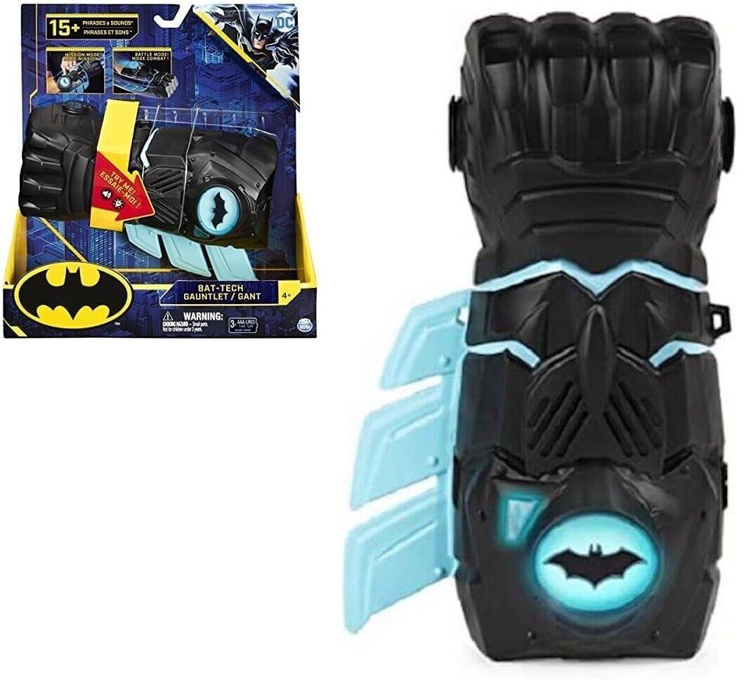 Batman Interactive Gauntlet with Over 15 Phrases and Sounds Ages 4+ New Toy Play