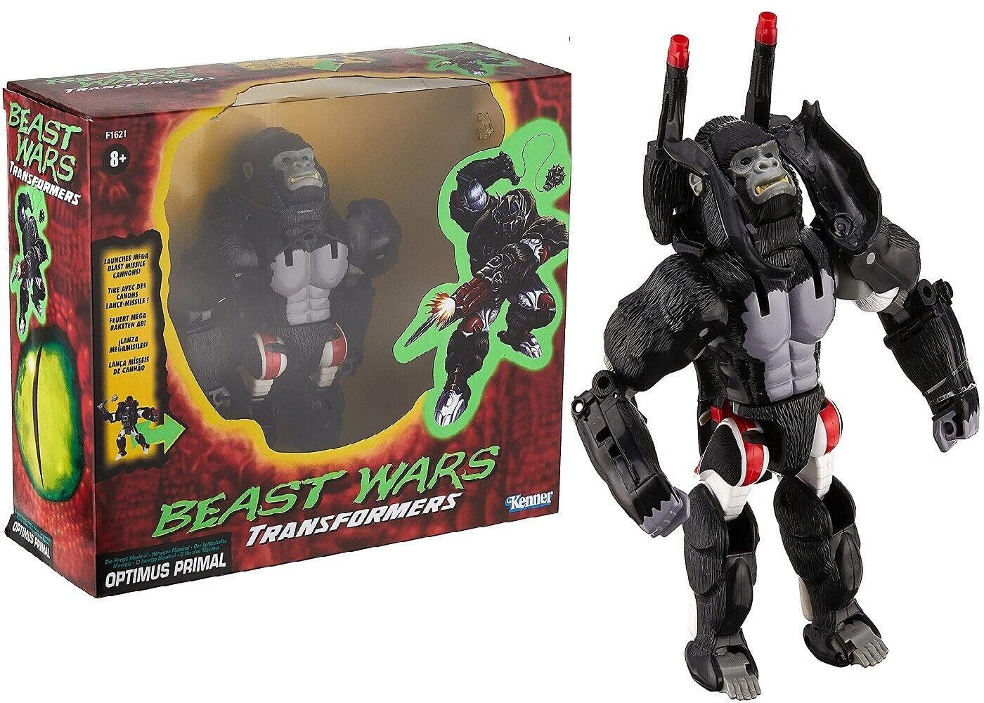 Transformers Vintage Beast Wars Optimus Primal Action Figure Ages 8+ Toy Play