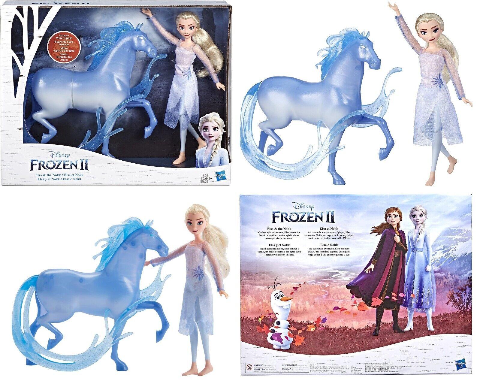 Frozen Elsa Fashion Doll the Nokk Figure Horse Pony Outfit Blue
