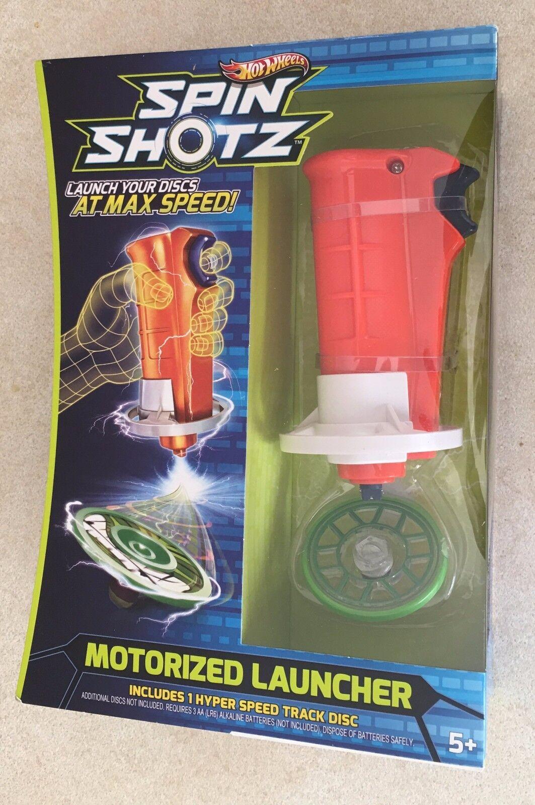 Hot Wheels Spin Shotz Handheld Spinner Ages 5+ New Toy Race Track Gift Play