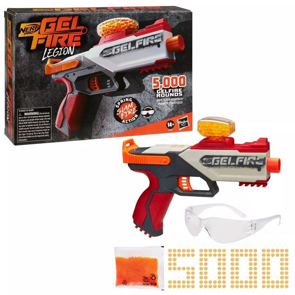 NERF Pro Gelfire Legion Blaster Ages 14+ New Toy Gun 5000 Rounds Play Water Gift