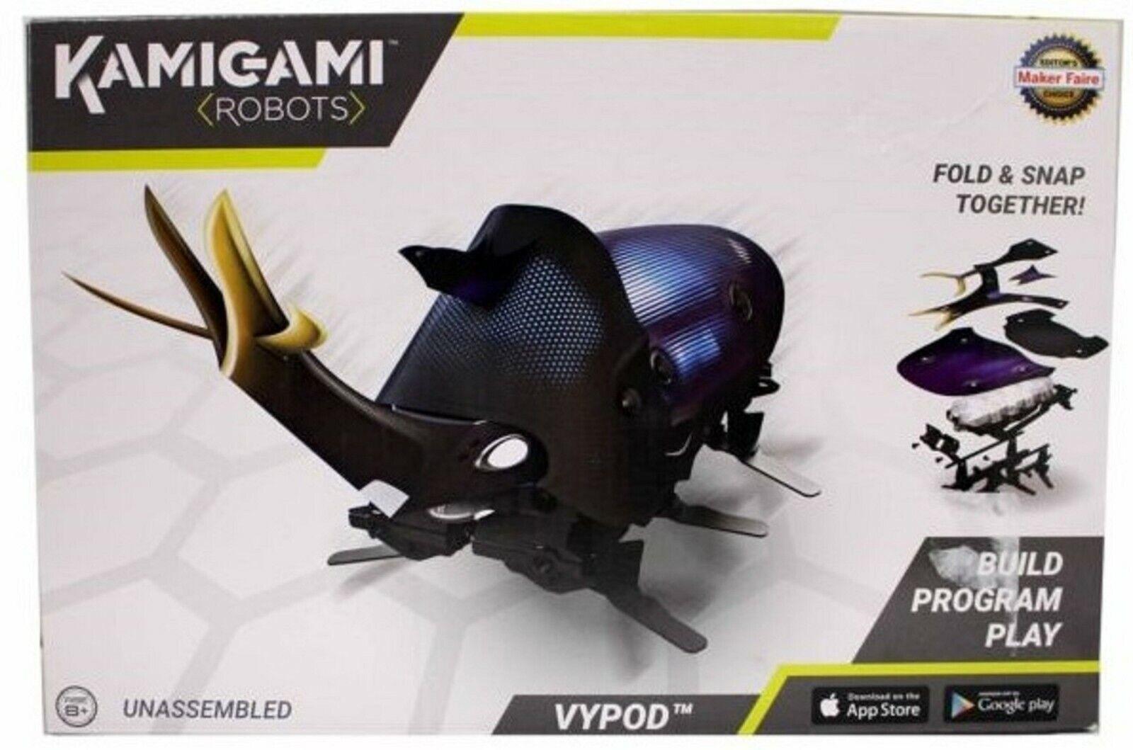 Kamigami- Vypod -Robot Ages 8+ Toy Fight Insect App