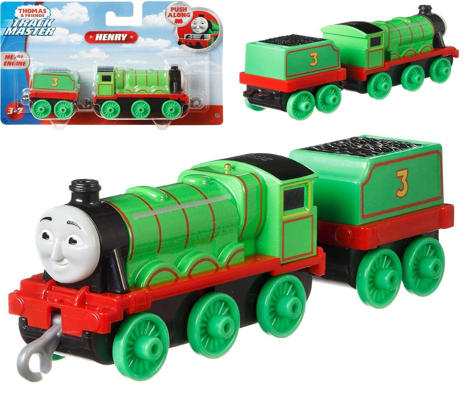Thomas & Friends Motorised Trackmaster. Push Along Henry Train Engine, Multicolor
