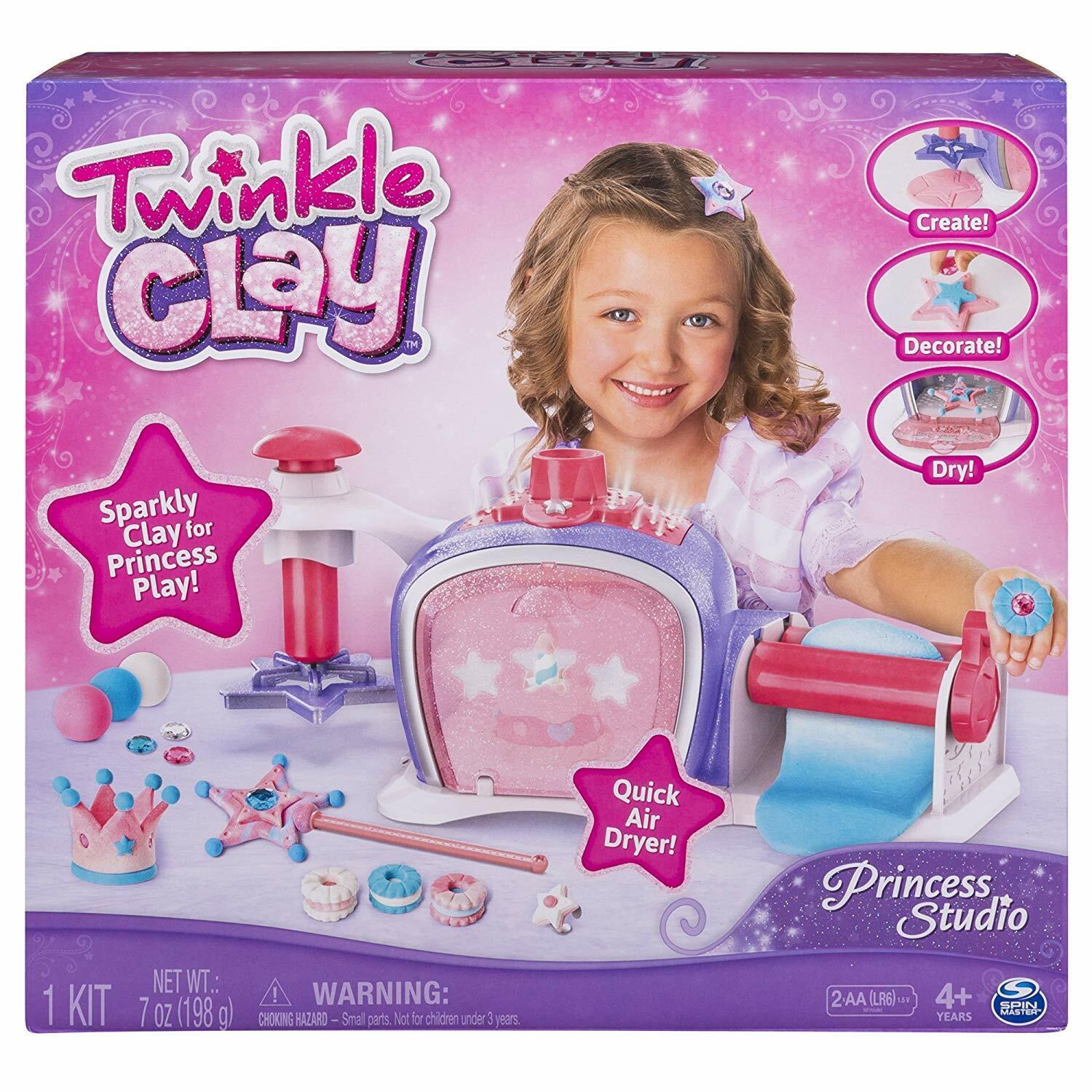 Twinkle Clay New Toy Princess Studio Makes Sparkly Air-Dry Creations Pot Fun