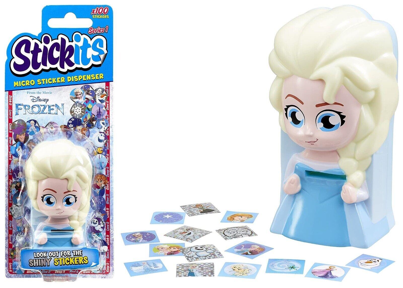 Stickits 100- Elsa - Disney micro Stickers dispenser activity toys