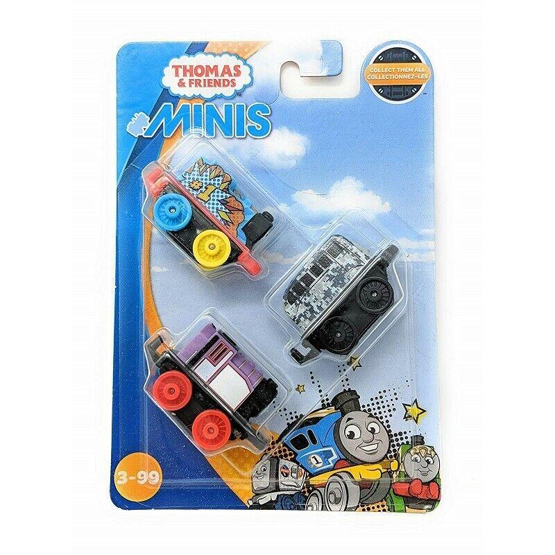 Thomas and Friends 3 Pack Fisher Price MINIS NO 4 for Ages 3+ New Toy Play Gift Train Fun