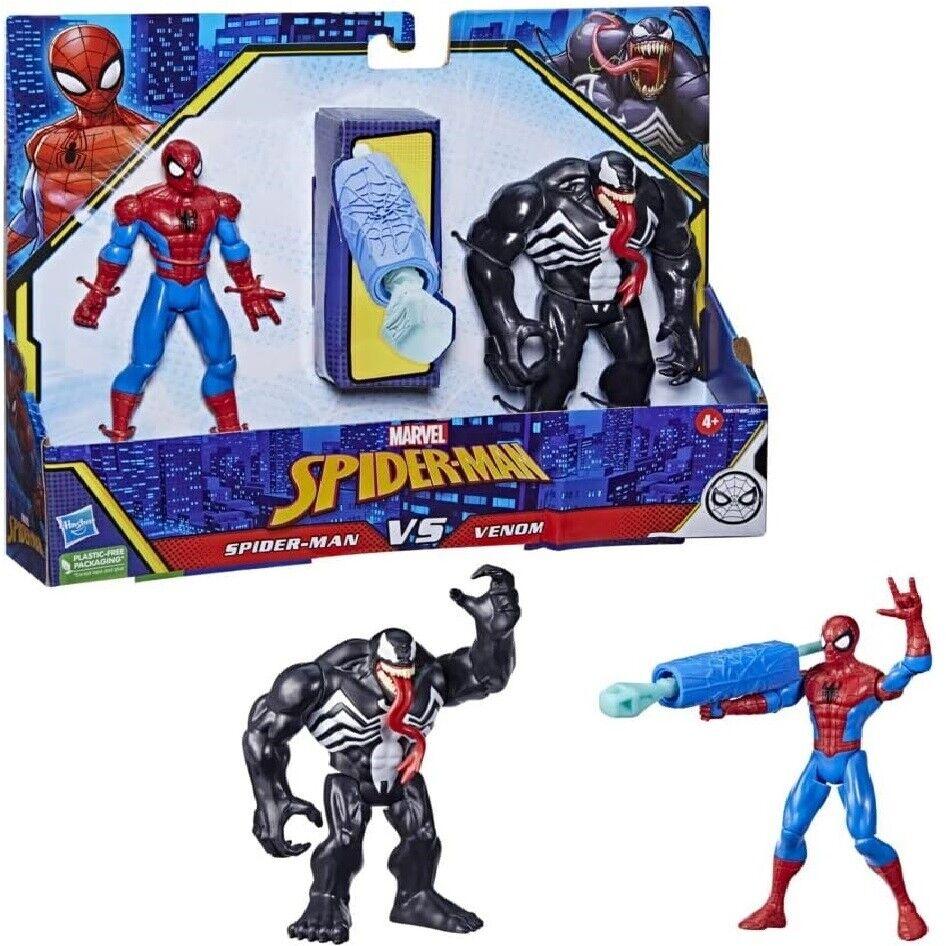 Spider-Man 6-Inch-Scale 2 Figure Pack Marvel Vs Venom Miles