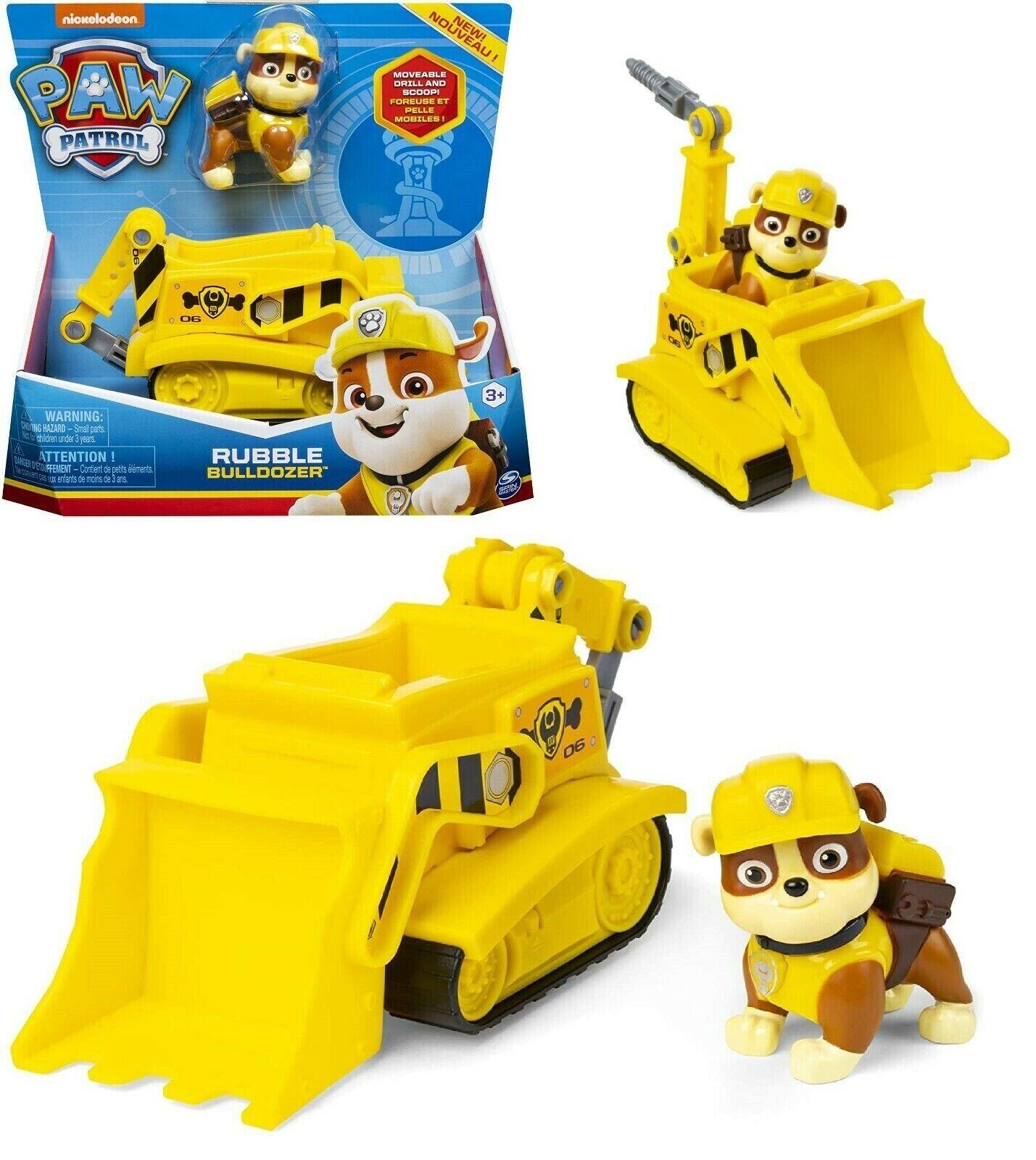 Paw Patrol-Rubble Bulldozer-Age 3+ Toy Car paw patrol figure