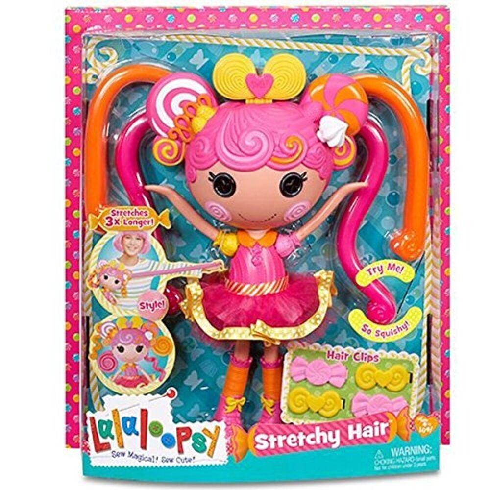 Lalaloopsy Stretchy Hair Doll Whirly Stretchy Locks Ages 4+ New Toy Pretend Play