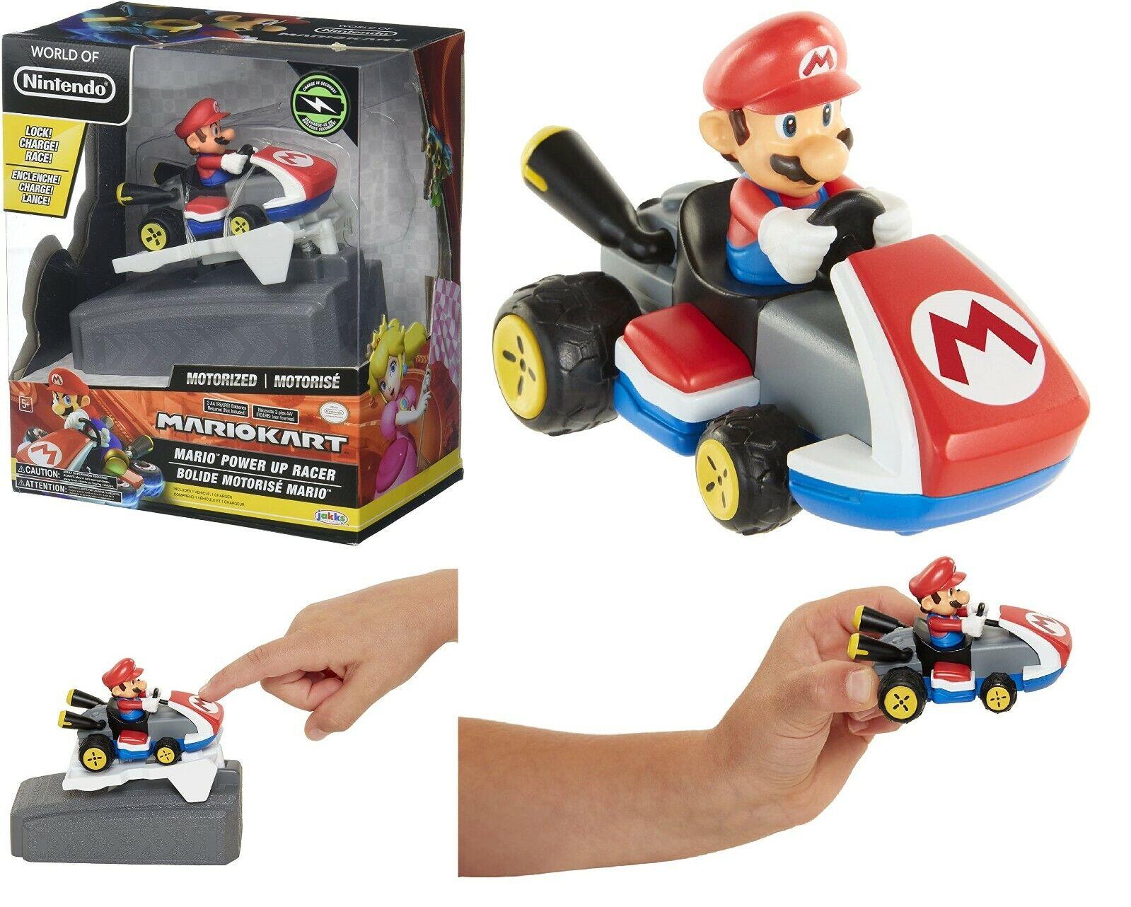 World of Nintendo Mario Kart Chargers Power Up Racers Toy Car Luigi Game Race
