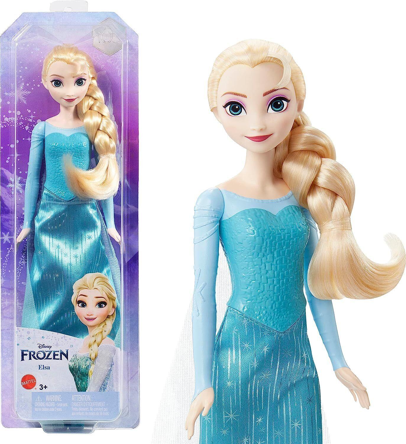 Frozen-Elsa 1-Princess Posable Fashion Doll with Signature Clothing 3+ New Toy