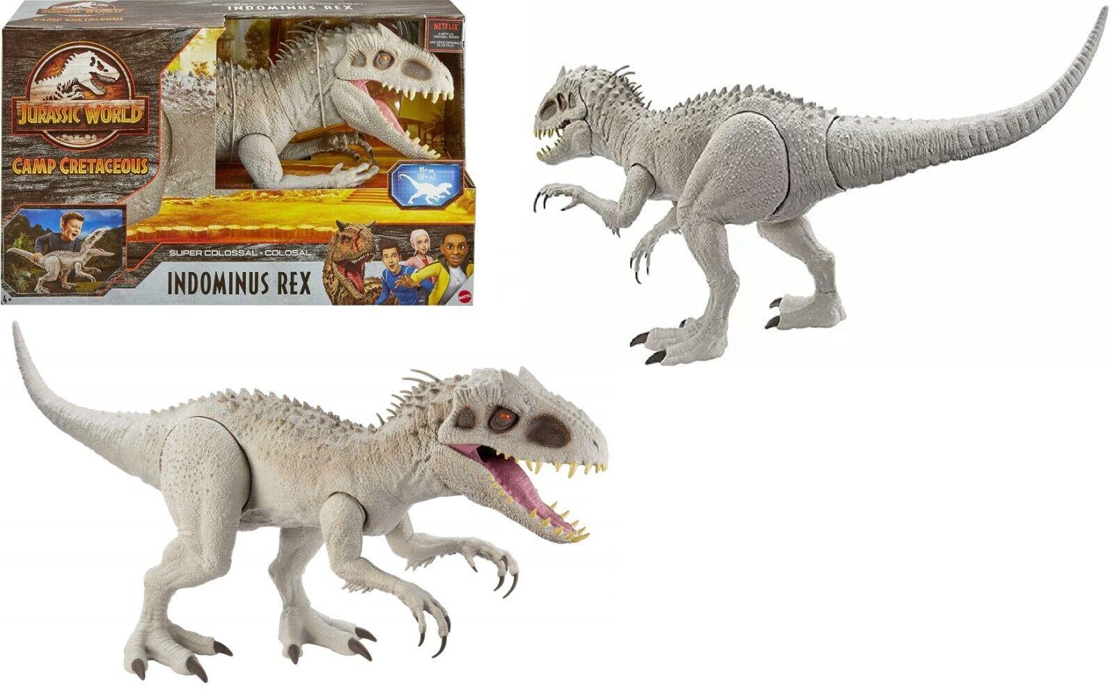 Jurassic World Dominion Large- Indominus Rex-Dinsoaur Toy Super Colossal Rex Dino Fun
