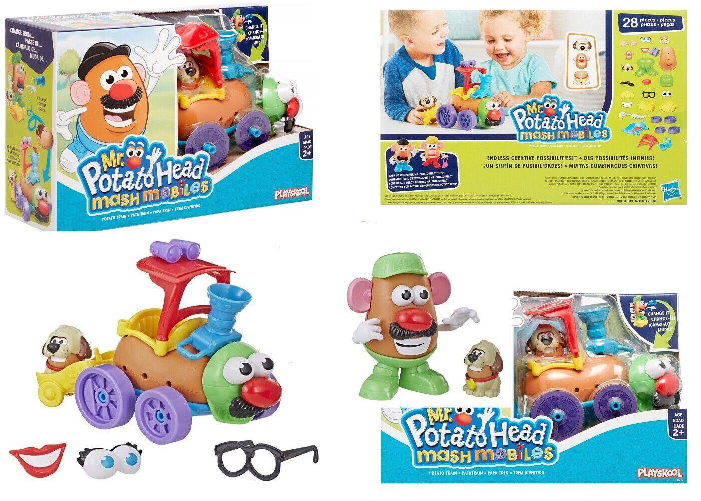 Playskool Mr Potato Head Mash Mobiles Potato Train 2+ Toy Build Play Car Mobile