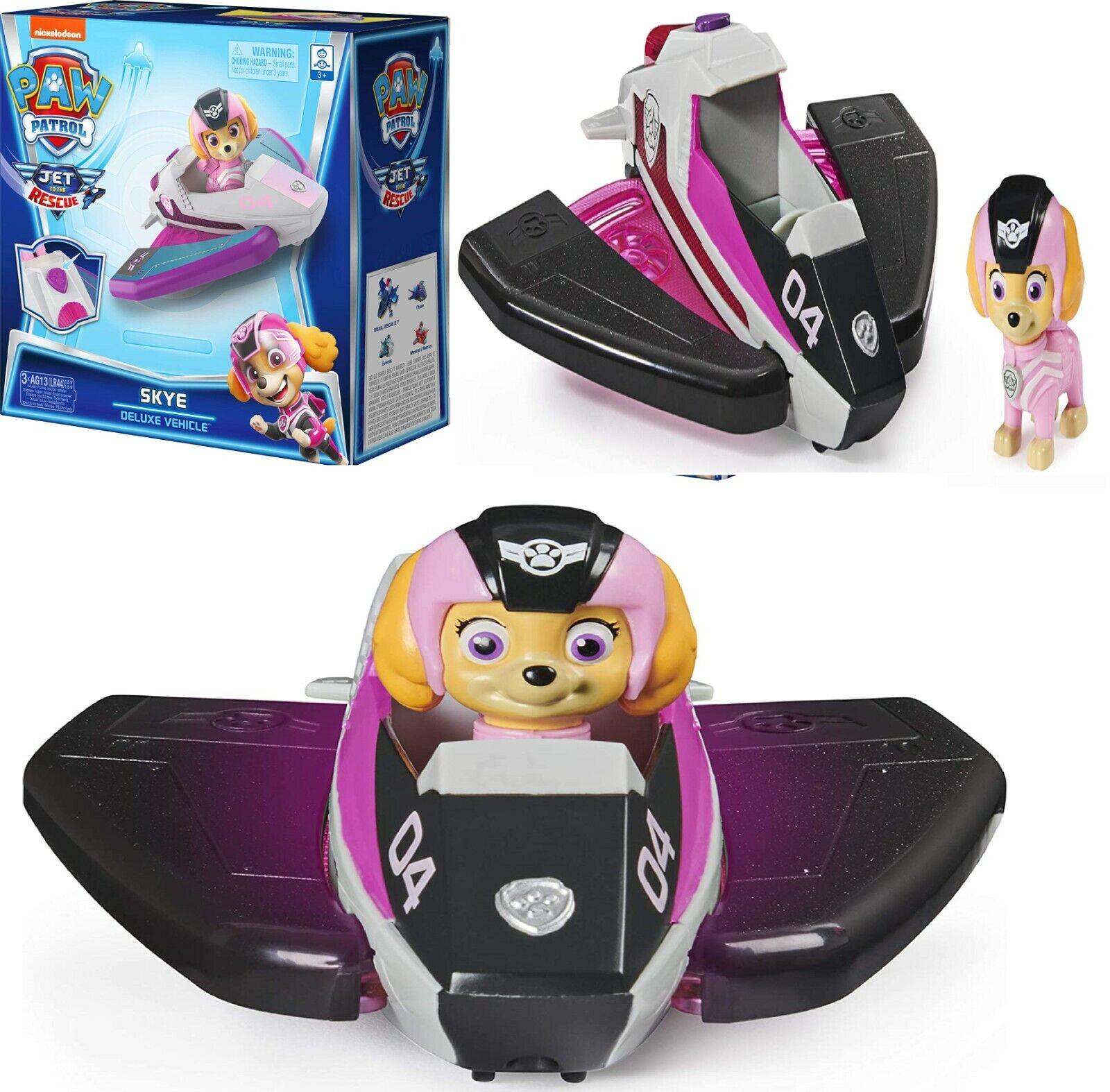 Paw Patrol-SKY Jet-to The Rescue Deluxe Transforming Jet Ages 3+ Toy Car Play Sounds