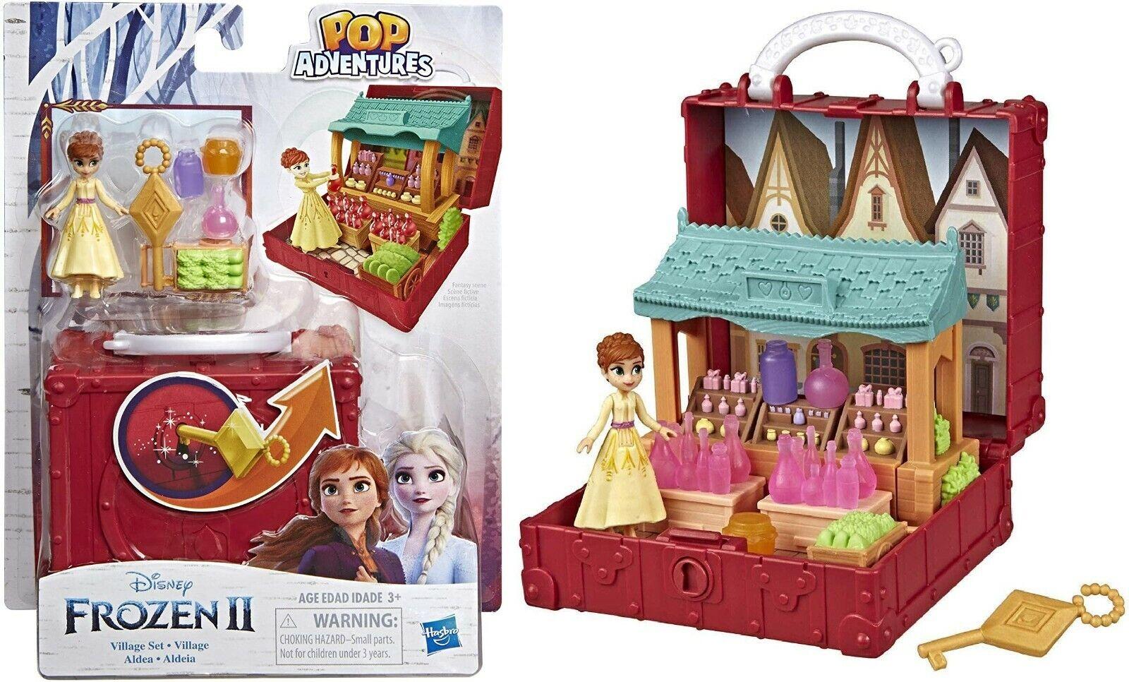 Disney Frozen Adventures Village set Pop-Up Playset with Handle