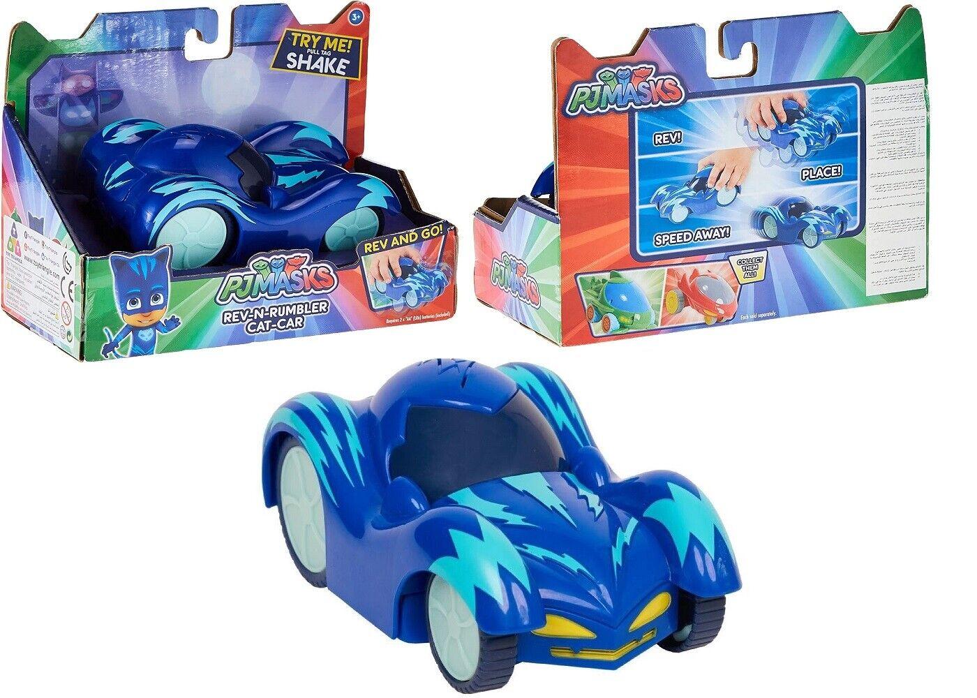 PJ Masks Rev-N-Rumbler Cat-Car Shake Car Race Fun