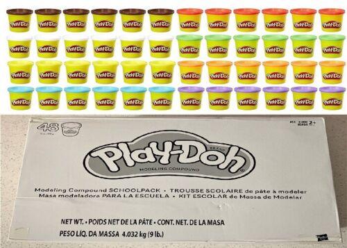 Playdoh Modeling Compound Schoolpack 48 Cans Ages 3+ Play-Doh Toy Build Play