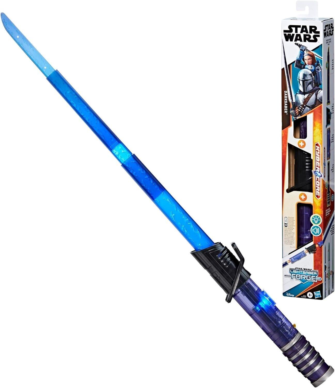 Star Wars Lightsaber Forge Kyber Core Electronic Bladebuilder Darksaber Play