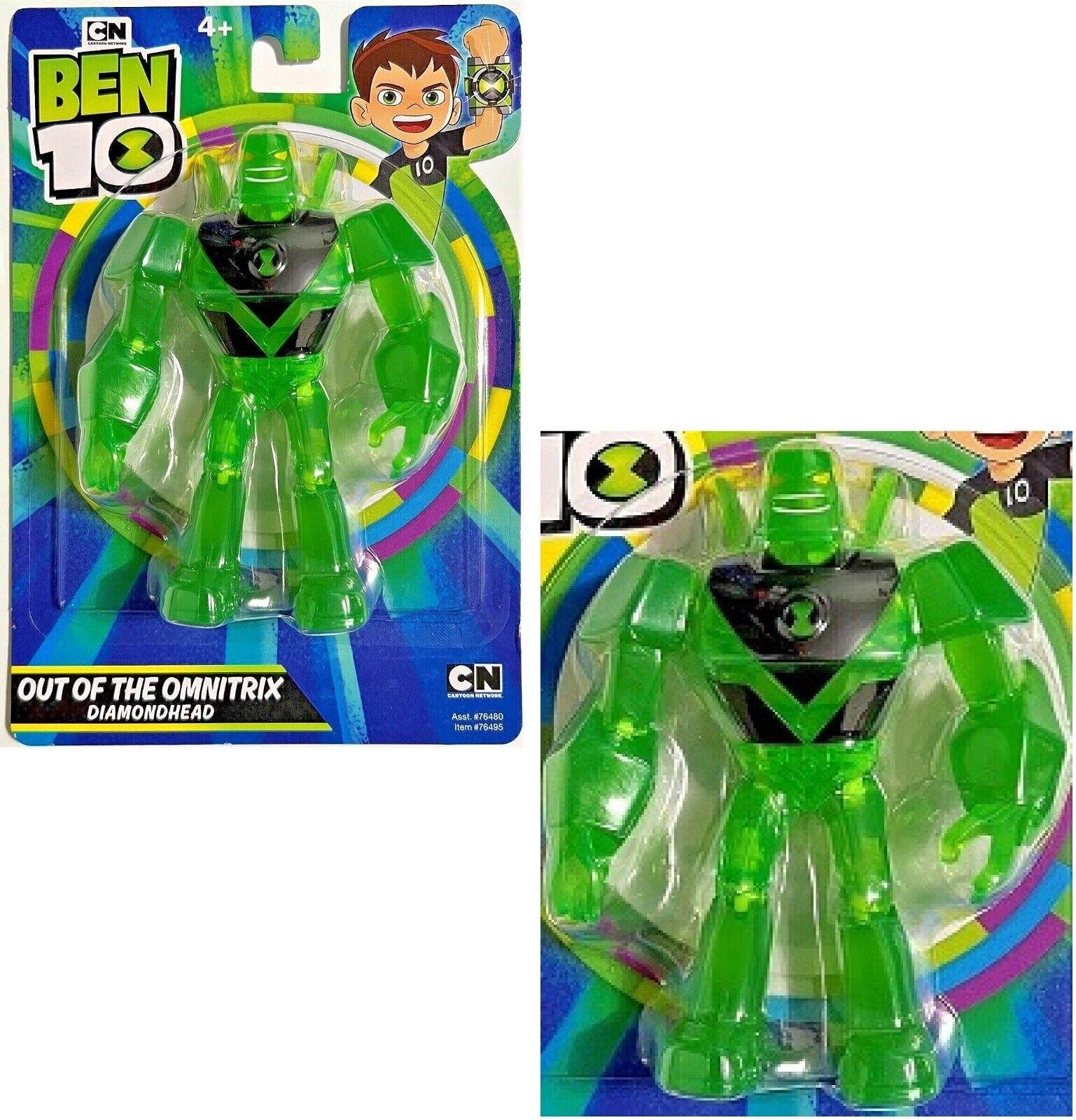 Ben 10 Basic Figure Diamond Head Assorted Cartoon Network Ages 4+ New Toy Play Gift