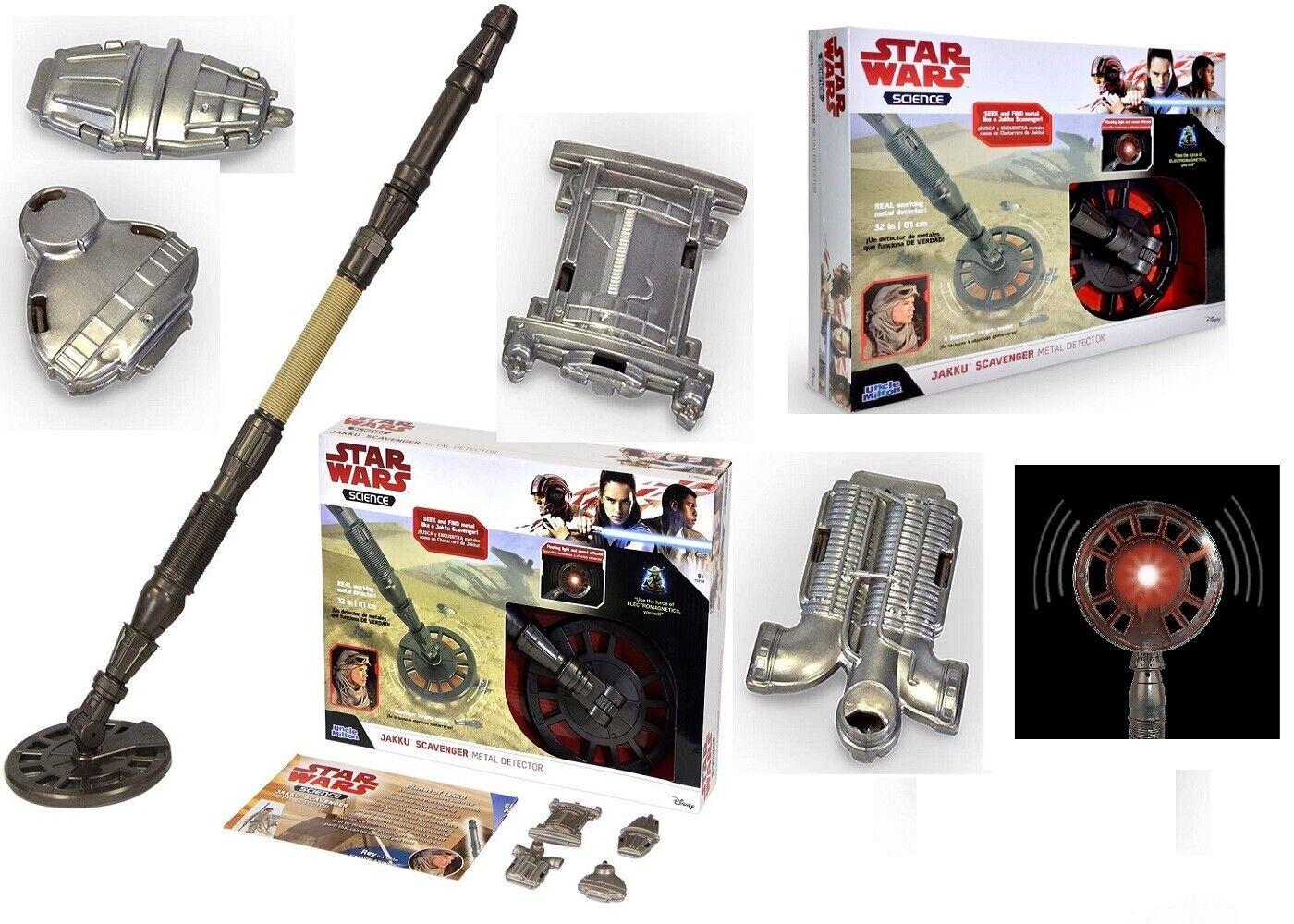 Uncle Milton Star Wars Jakku Scavenger Metal Detector Ages 8+ toy Rey Staff