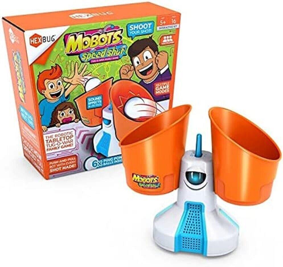 HEXBUG Mobots Speed Shot Robot Tossing Game Electronic Indoor Tabletop New Toy