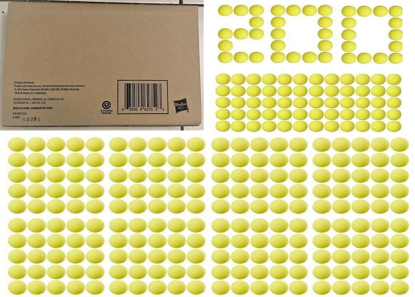 NERF Genuine Rival 200 Rounds Refill Blaster Ages 14+ Toy Fire Gun Fight Round