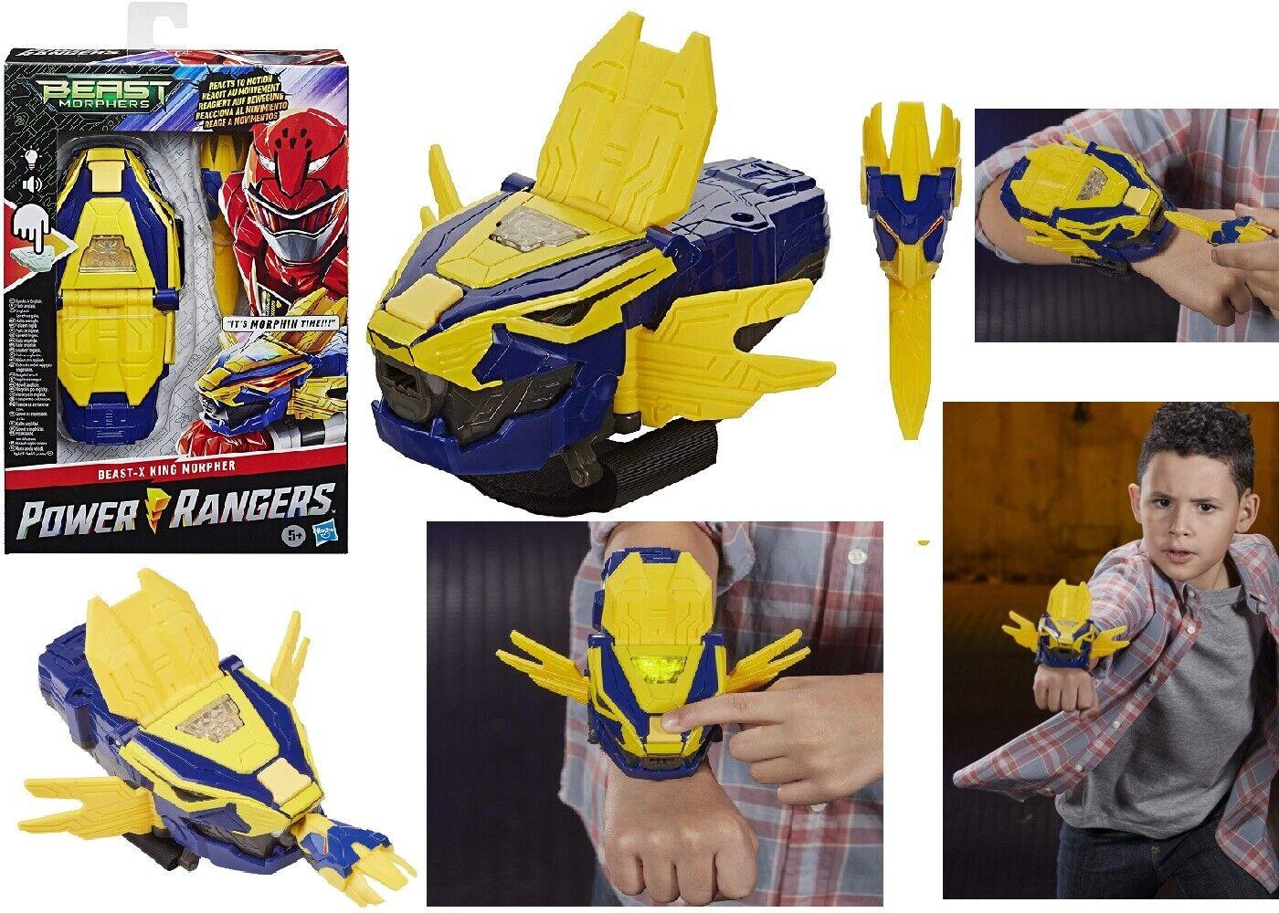 Power Rangers Beast X King Morpher Electronic Roleplay Ages 5+ Toy Megazord King