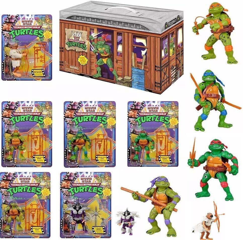 Teenage Mutant Ninja Turtles TMNT Star Bundle 6 Pack Action Figures Play