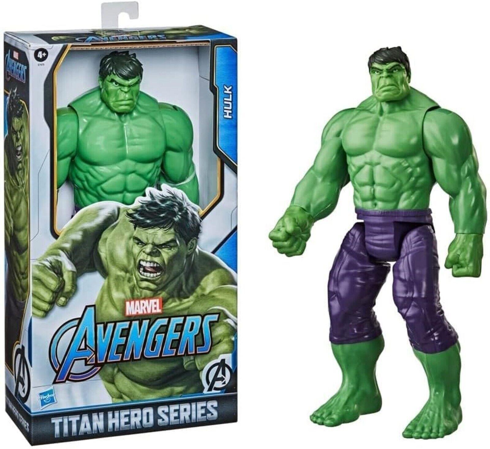 Avengers Marvel Titan Hero Series Blast Gear Deluxe Hulk Action Figure 30cm Toy