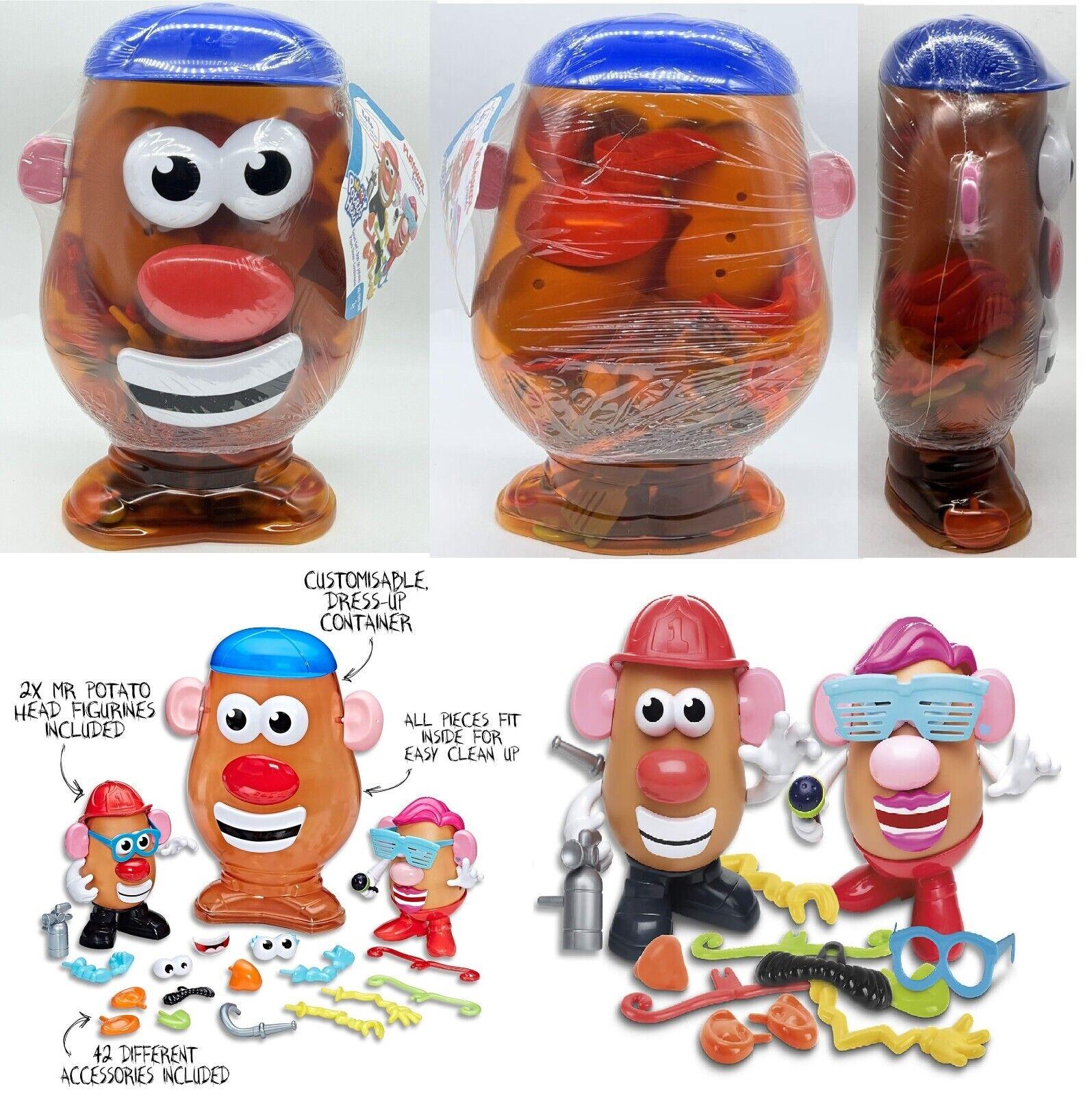 Playskool Mr Potato Oversized Head Spud Playset inc 2 Bodies New Toy Play Gift