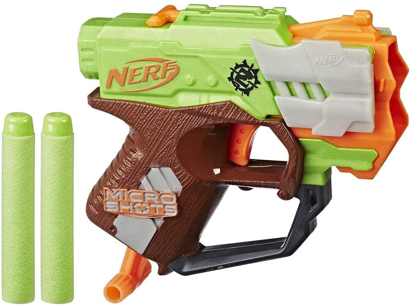 Nerf MicroShots N-Strike Elite Rough Cut Zombie Strike-crossfire bow Blaster-Ages 8+ Gun