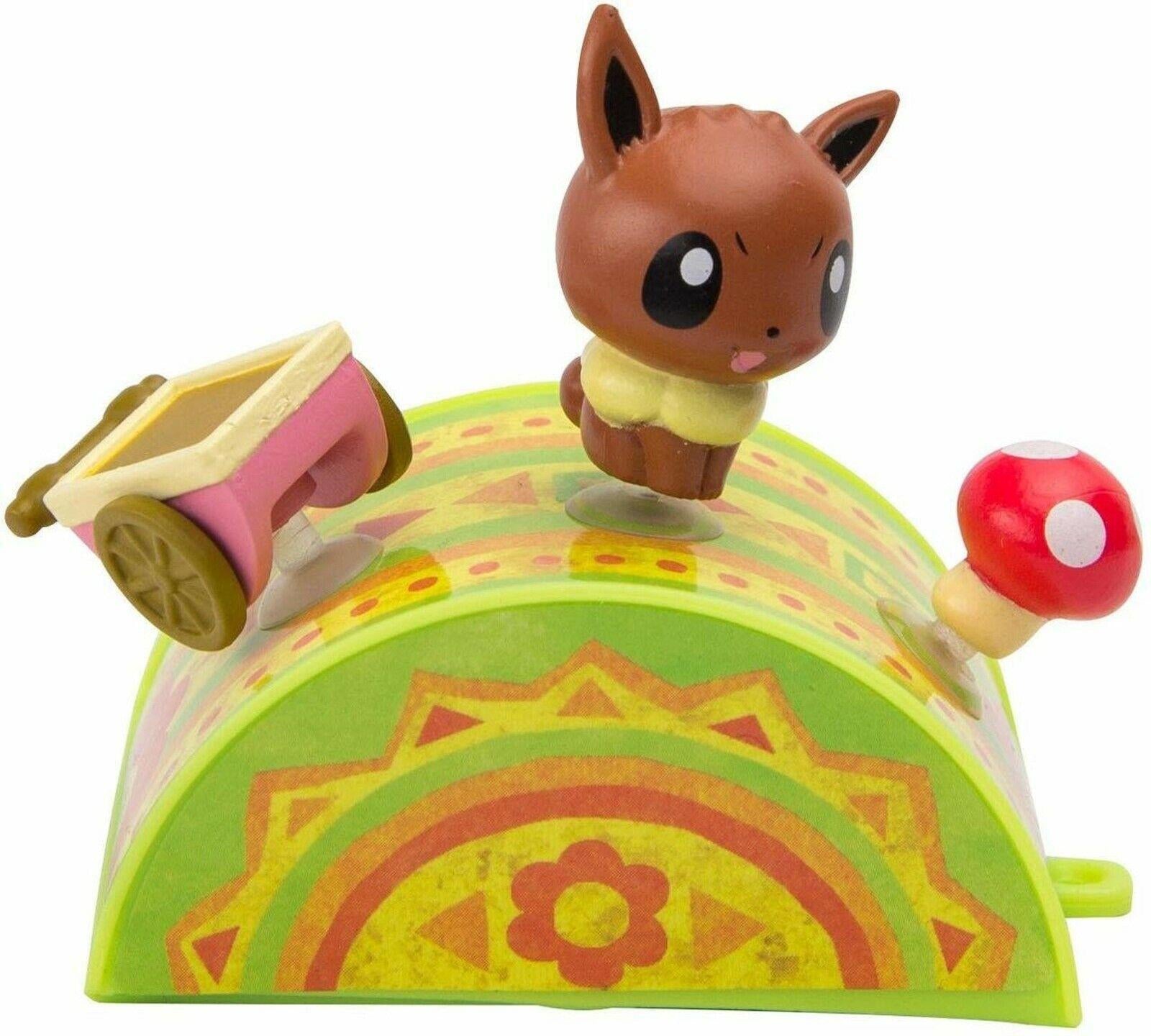 TOMY Pokemon Pita Poke- Eevee-Figure Ages 4+ Toy Play Fun