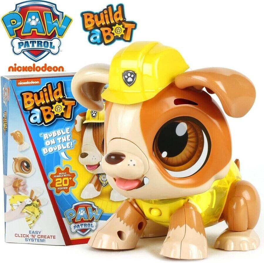 Paw Patrol Build a Bot 20+ Pieces STEM Learning Toy Robot Rubble