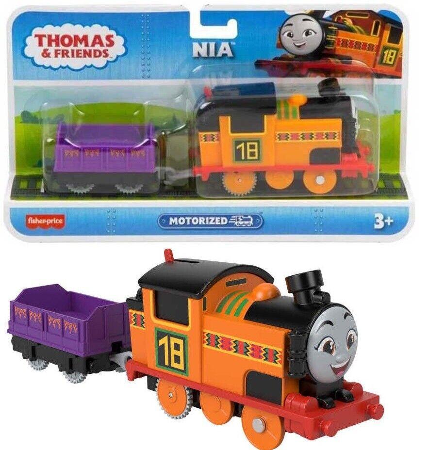 Thomas & Friends Motorised Trackmaster New Train Track Metal Engine Diecast Car - Master Nia 2.