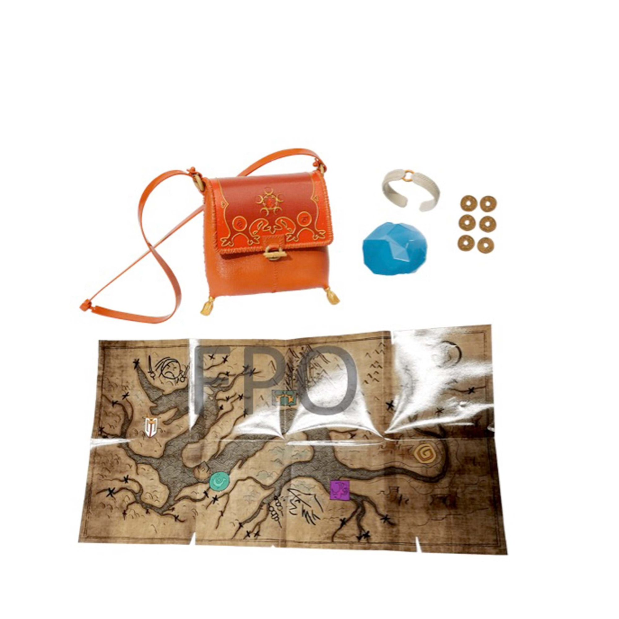 Raya and the Last Dragon Raya's Adventure Bag Map Dragon Gem Piece Arm Band