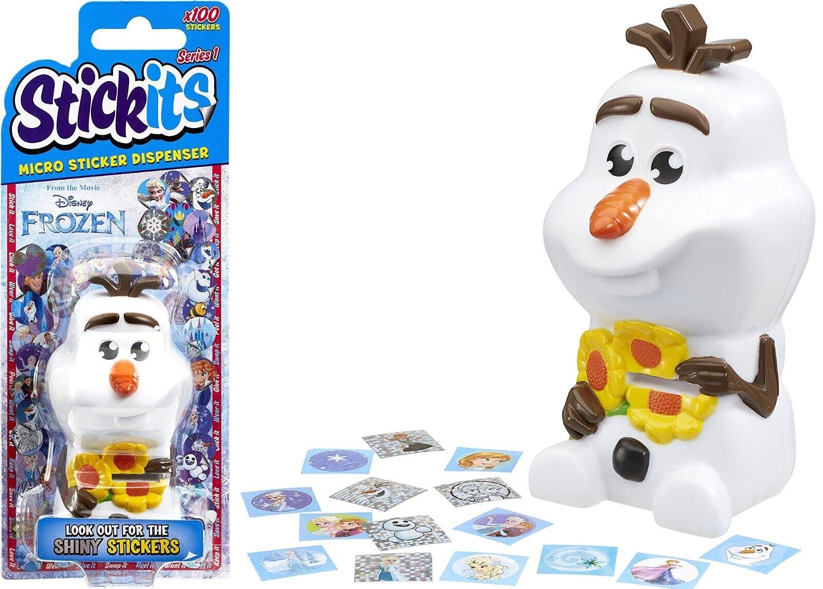 Stickits 100- Olaf - Disney micro Stickers dispenser activity toys