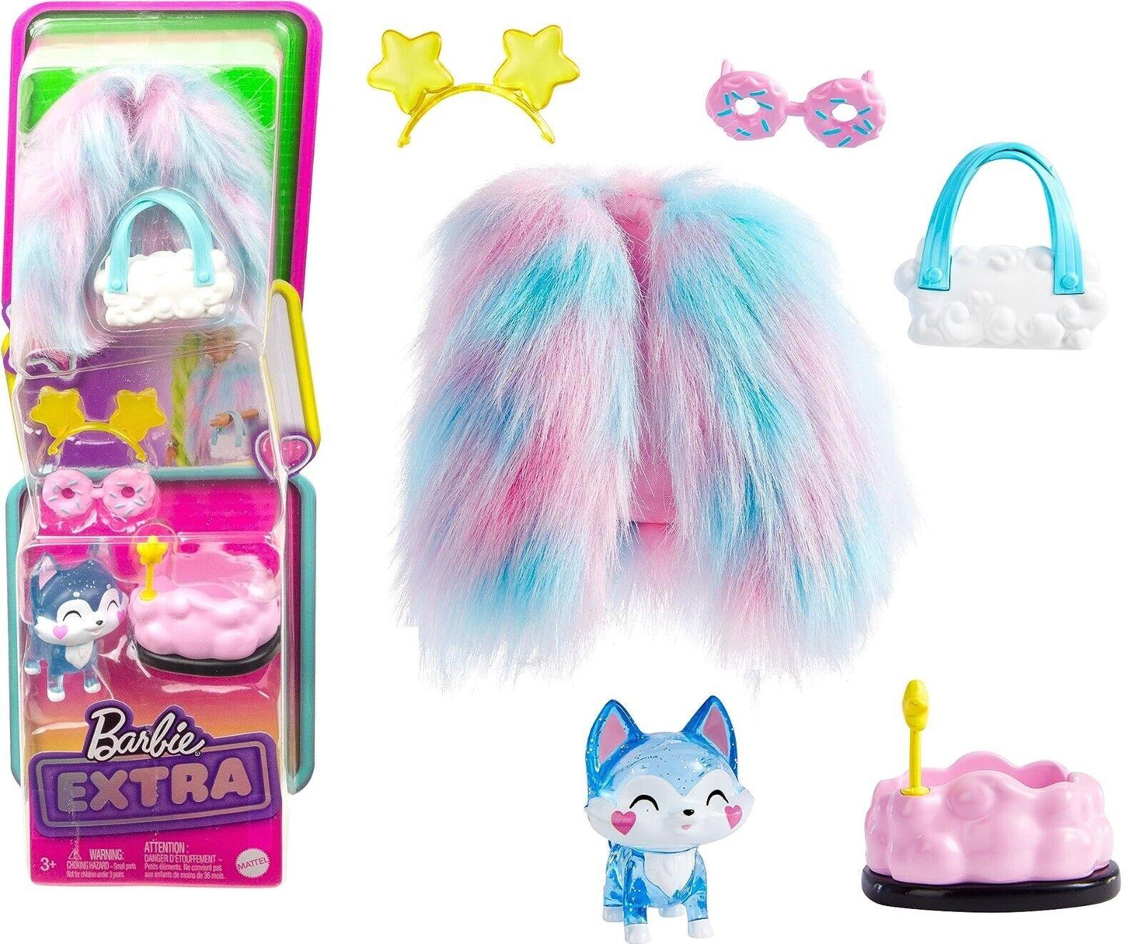 Barbie Extra Pet & Fashion Pack-3 with Pet and Accessories Doll Ages 3+ New Toy