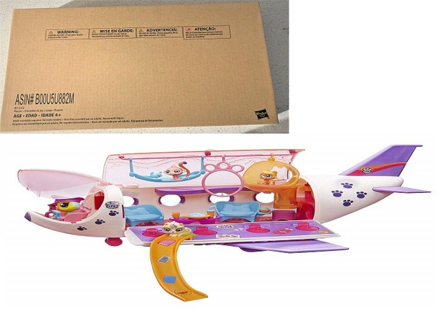 Littlest Pet Shop Jet Playset Ages 4+ Toy Little Play Pane VIP Ship Gift Girls
