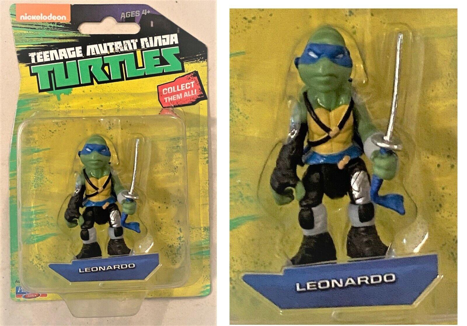 Teenage Mutant Ninja Turtles Leonardo 2- Mini Figures Ages 3+ Toy Play Gift Fight Boys