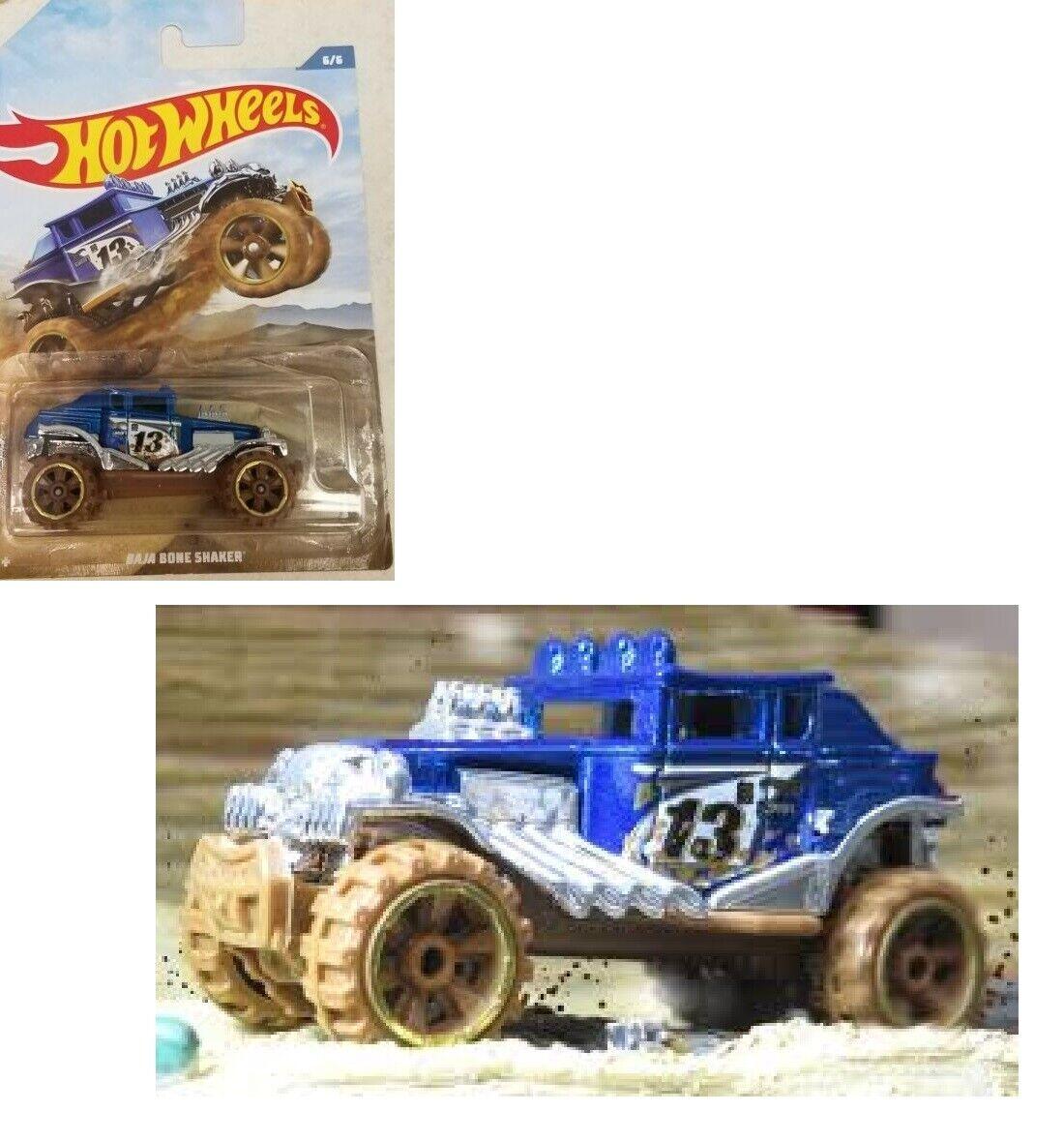 Hot Wheels 1:64 - Baja Bone Shaker- Off Road Truck 3+ Toy Car Subaru Jeep