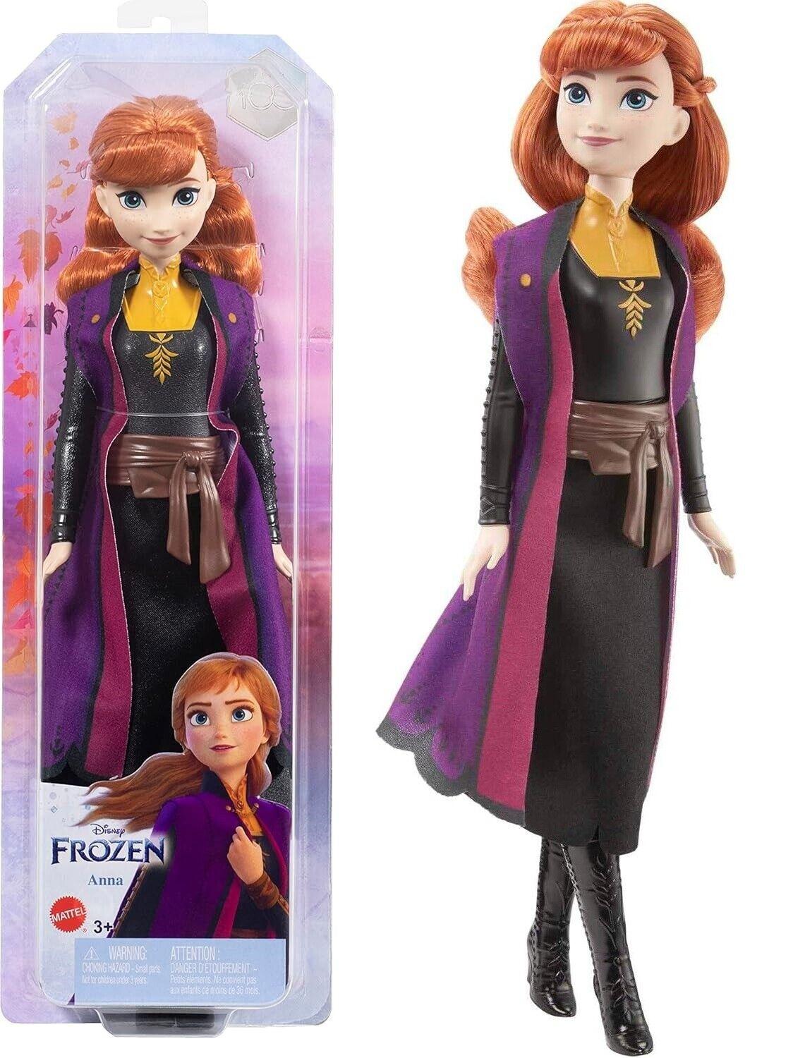 Frozen Princess- Anna 2- Posable Fashion Doll with Signature Clothing 3+ New Toy