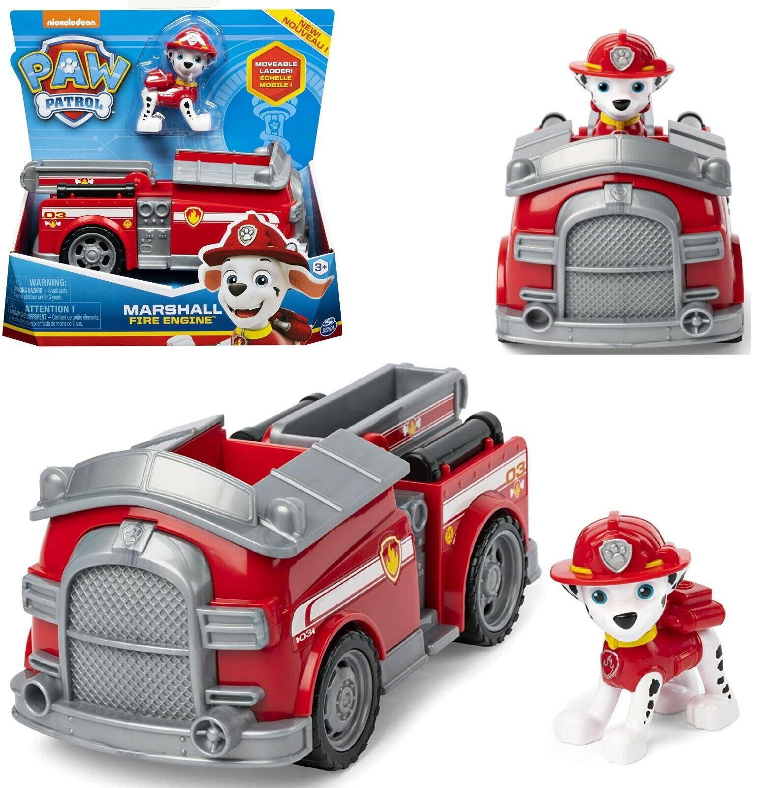 Paw Patrol-Marshall Fire Engine-Age 3+ Toy Car paw patrol figure