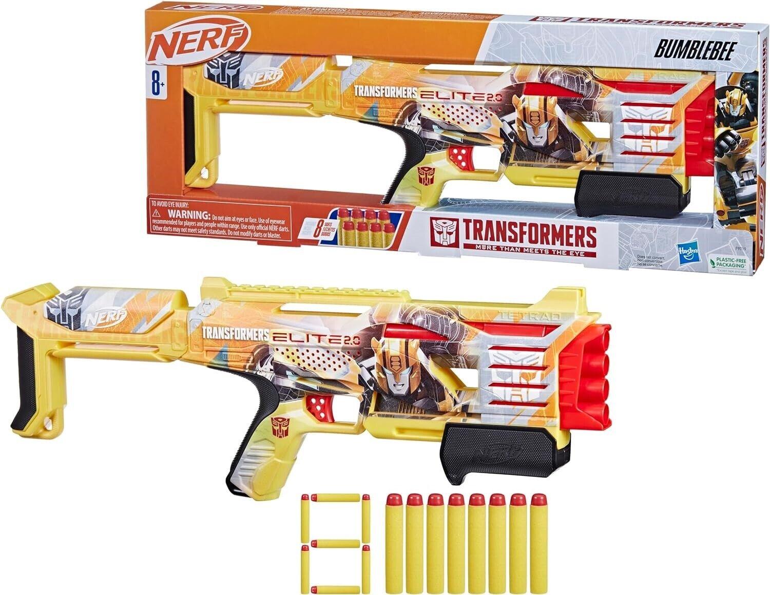 Nerf Transformers Bumblebee Dart Blaster Nerf Elite Darts Toy Gun