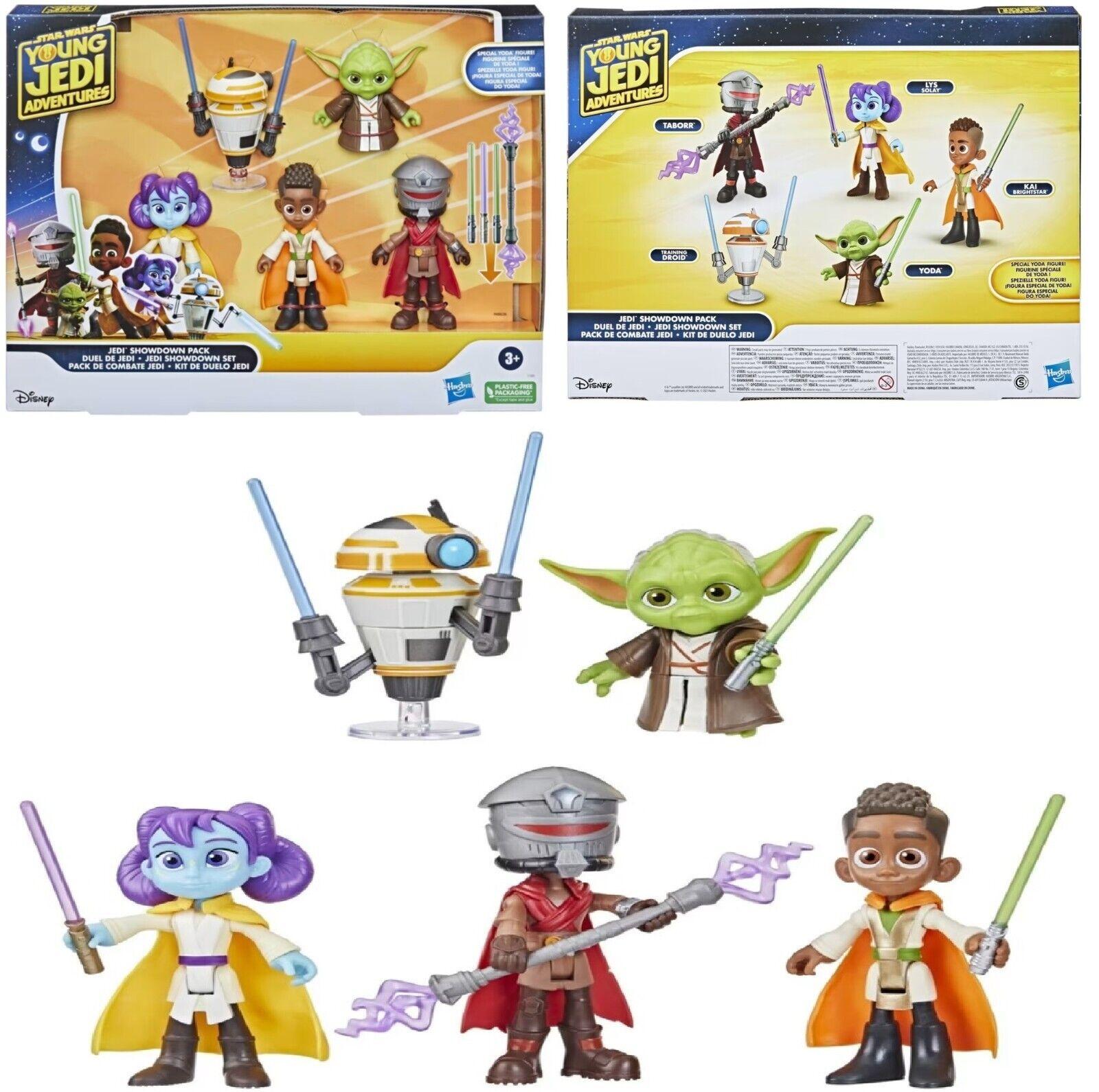 Star Wars Young Jedi Adventures Showdown Pack Ages 3+ New Figures Toy