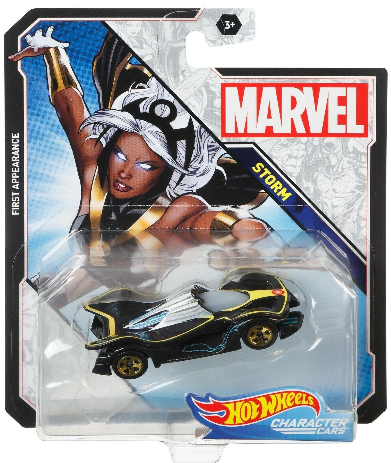 Hot Wheels Marvel Car 3+ Toy Storm Character Car Race Fun