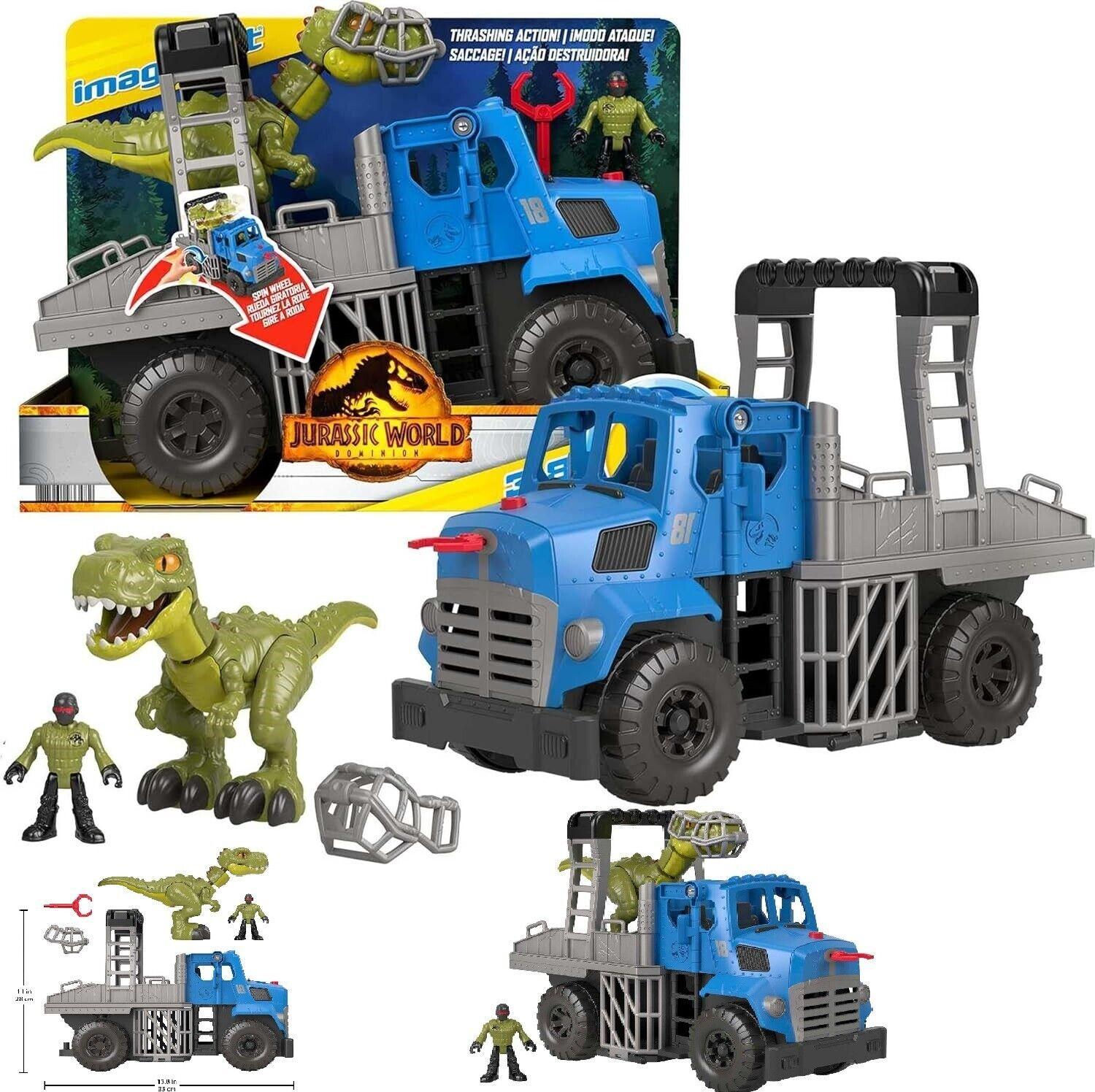 Imaginext Imaginext Jurassic World Dominion Break Out Dino Hauler T-Rex Dinosaur