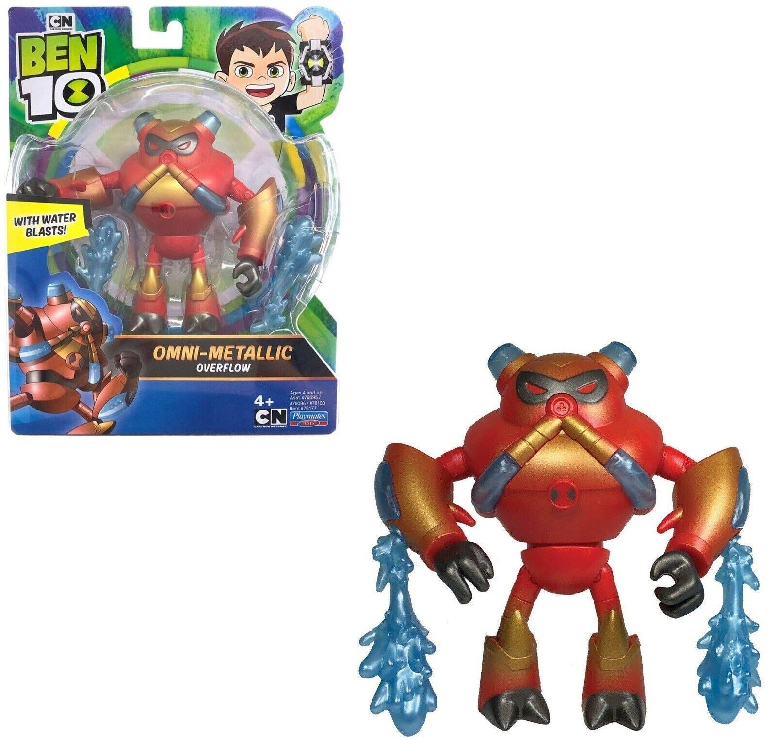Ben 10 Omni-Metallic OverFlow Cartoon Network Play Gift Assorted Ages 4+ New Toy