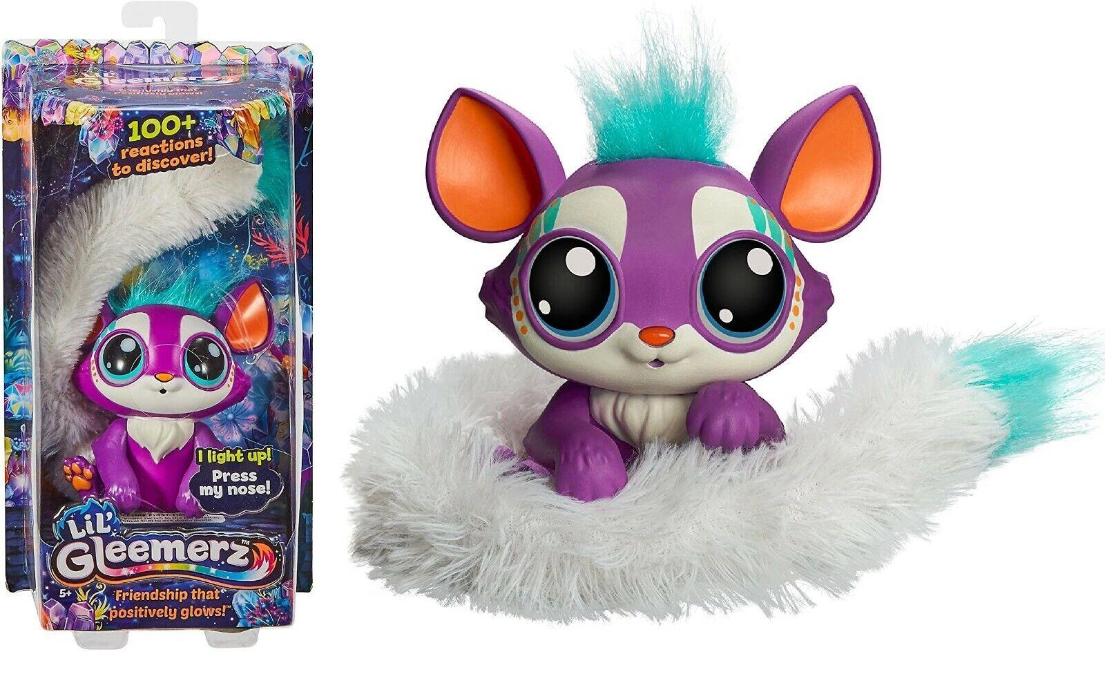 Lil Gleemerz Friendship Loomur Figure Ages 5+ Toy Doll Play Furry Tail Play Gift Light Baby Party